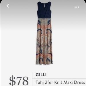 Stitch Fix Gilli Maxi dress size L